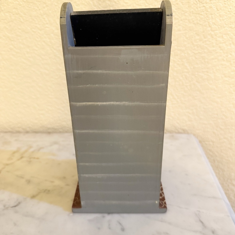 Wood House Sugar‎ Packet  Holder Dispenser Hand Painted - Picture 5 of 5
